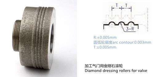 Diamond Dressing Roller Electroplated Tools Diamond Roller Dresser