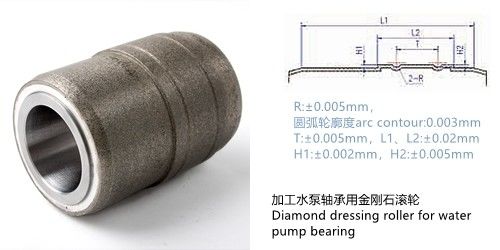 Diamond Dressing Roller Electroplated Tools Diamond Roller Dresser