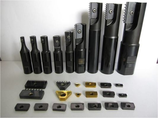 Black Threaded Tube Inserts Indexable Standard Threading Inserts